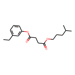 Succinic acid, 3-ethylphenyl isohexyl ester