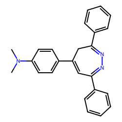 3,7-Diphenyl-5-(p-dimethylaminophenyl)-1,2(4H)-diazepine