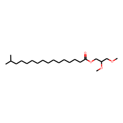 Glycerol, 2,3-dimethyl, 1-(15-methylhexadecanoate)