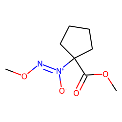 1-(1-Methoxycarbonylcyclopentyl)-2-methoxydiazen-1-oxide