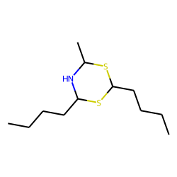 1,3,5-Dithiazine, perhydro-2,6-dibutyl-4-methyl