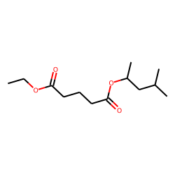 Glutaric acid, ethyl 4-methylpent-2-yl ester