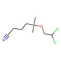 2,2-Dichloroethanol, (3-cyanopropyl)dimethylsilyl ether