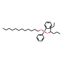 Silane, diphenyldodecyloxy(4-heptyloxy)-