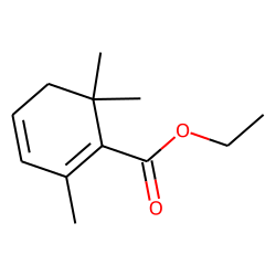 1,3-Cyclohexadiene-1-carboxylic acid, 2,6,6-trimethyl-, ethyl ester
