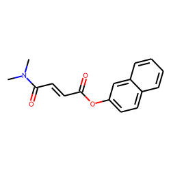 Fumaric acid, monoamide, N,N-dimethyl-, 2-naphthyl ester