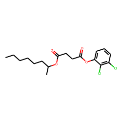 Succinic acid, 2,3-dichlorophenyl 2-octyl ester