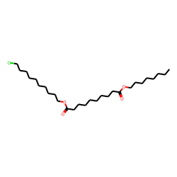 Sebacic acid, 10-chlorodecyl octyl ester