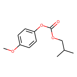 Carbonic acid, isobutyl 4-methoxyphenyl ester