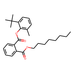Phthalic acid, octyl 2-tert-butyl-6-methylphenyl ester