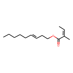 (Z)-Non-3-enyl (E)-2-methylbut-2-enoate