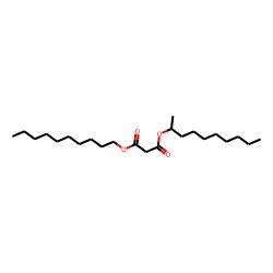 Malonic acid, decyl 2-decyl ester