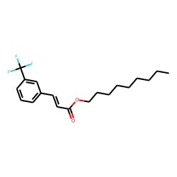 trans-(3-Trifluoromethyl)cinnamic acid, nonyl ester
