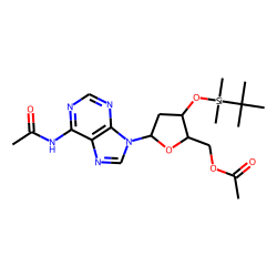 N6-acetyl-2'-Deoxyadenosine, 3'-O-TBDMS, 5'-O-acetyl