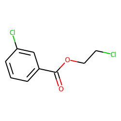 3-Chlorobenzoic acid, 2-chloroethyl ester