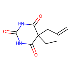 2,4,6(1H,3H,5H)-Pyrimidinetrione, 5-ethyl-5-(2-propenyl)-