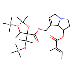 Echimidine, triTMS