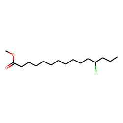 12-Chloropentadecanoic acid, methyl ester