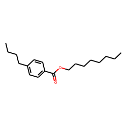 4-Butylbenzoic acid, octyl ester