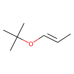 Ether, tert-butyl propenyl, (E)-