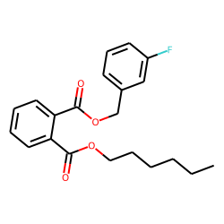 Phthalic acid, 3-fluorobenzyl hexyl ester