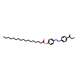4-Propionyl-4'-n-heptadecanoyloxyazobenzene