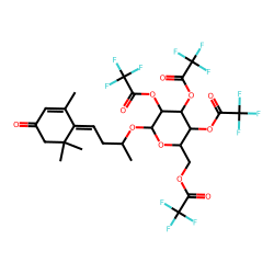 9-Hydroxymegastigma-4,6-dien-3-one (isomer # 1), «beta»-D-glucopyranoside, TFA