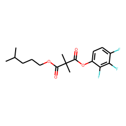 Dimethylmalonic acid, isohexyl 2,3,4-trifluorophenyl ester