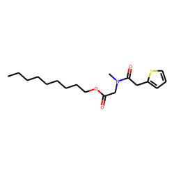 Sarcosine, N-(2-thiophenylacetyl)-, nonyl ester