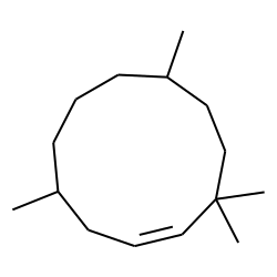 Tetrahydrohumulene