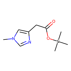 1-Methylimidazole-4-acetic acid, TMS