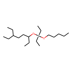 Silane, diethyl(6-ethyloct-3-yloxy)pentyloxy-