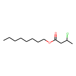 Octyl 3-chlorobutanoate