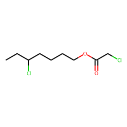 5-chloroheptyl chloroacetate