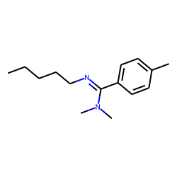 N,N-Dimethyl-N'-pentyl-p-methylbenzamidine