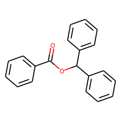 Benzoic acid, diphenylmethyl ester