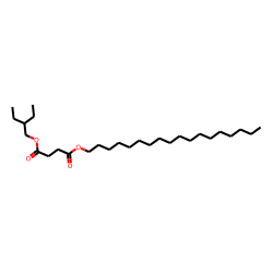 Succinic acid, 2-ethylbutyl octadecyl ester