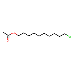 Acetic acid, 10-chlorodecyl ester