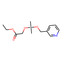 Ethyl glycolate, picolinyloxydimethylsilyl ether
