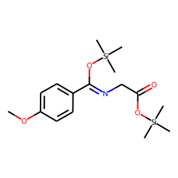 Anisuric acid, bis(O_trimethylsilyl)-