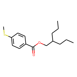 4-(Methylthio)benzoic acid, 2-propylpentyl ester