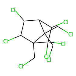2,2,3-exo,5-endo,6-exo,8c,9b,10a-octachlorobornane