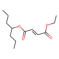 Fumaric acid, ethyl 4-heptyl ester