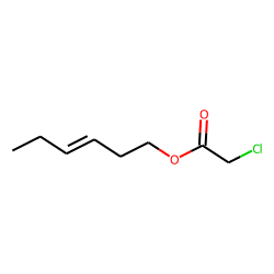 (E)-3-Hexen-1-ol, chloroacetate