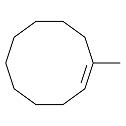 trans-Cyclodecene, 1-methyl-