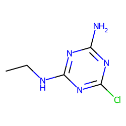 1,3,5-Triazine-2,4-diamine, 6-chloro-N-ethyl-