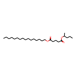 Glutaric acid, hexadecyl 2-pentyl ester