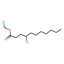 4-Chloroundecanoic acid, chloromethyl ester