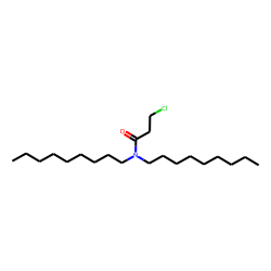 Propanamide, N,N-dinonyl-3-chloro-