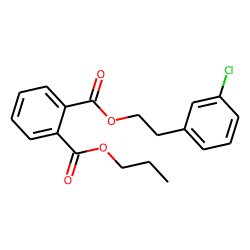 Phthalic acid, 2-(3-chlorophenyl)ethyl propyl ester